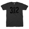 312 Chicago black out shirt | 3one2 Chicago black on black tshirt | Bandwagon Champs