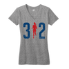 312 Chicago marathon tshirt 312 womens vneck tee Bandwagon Champs