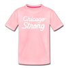 Chicago Strong pink kids youth shirt | Bandwagon Champs