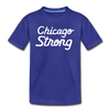 Chicago Strong blue kids youth shirt | Bandwagon Champs