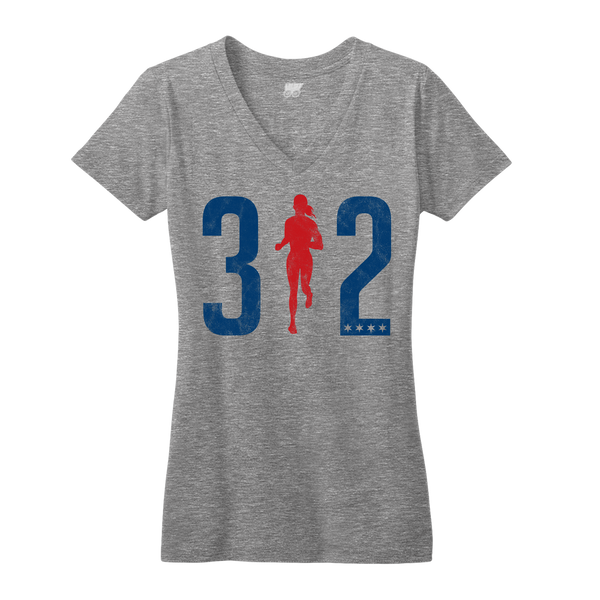 312 Chicago marathon tshirt Bandwagon Champs