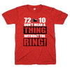 72-10 don't mean a thing without the ring tshirt | Bandwagon Champs