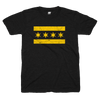 Chicago Flag t-shirt black and yellow | Bandwagon Champs