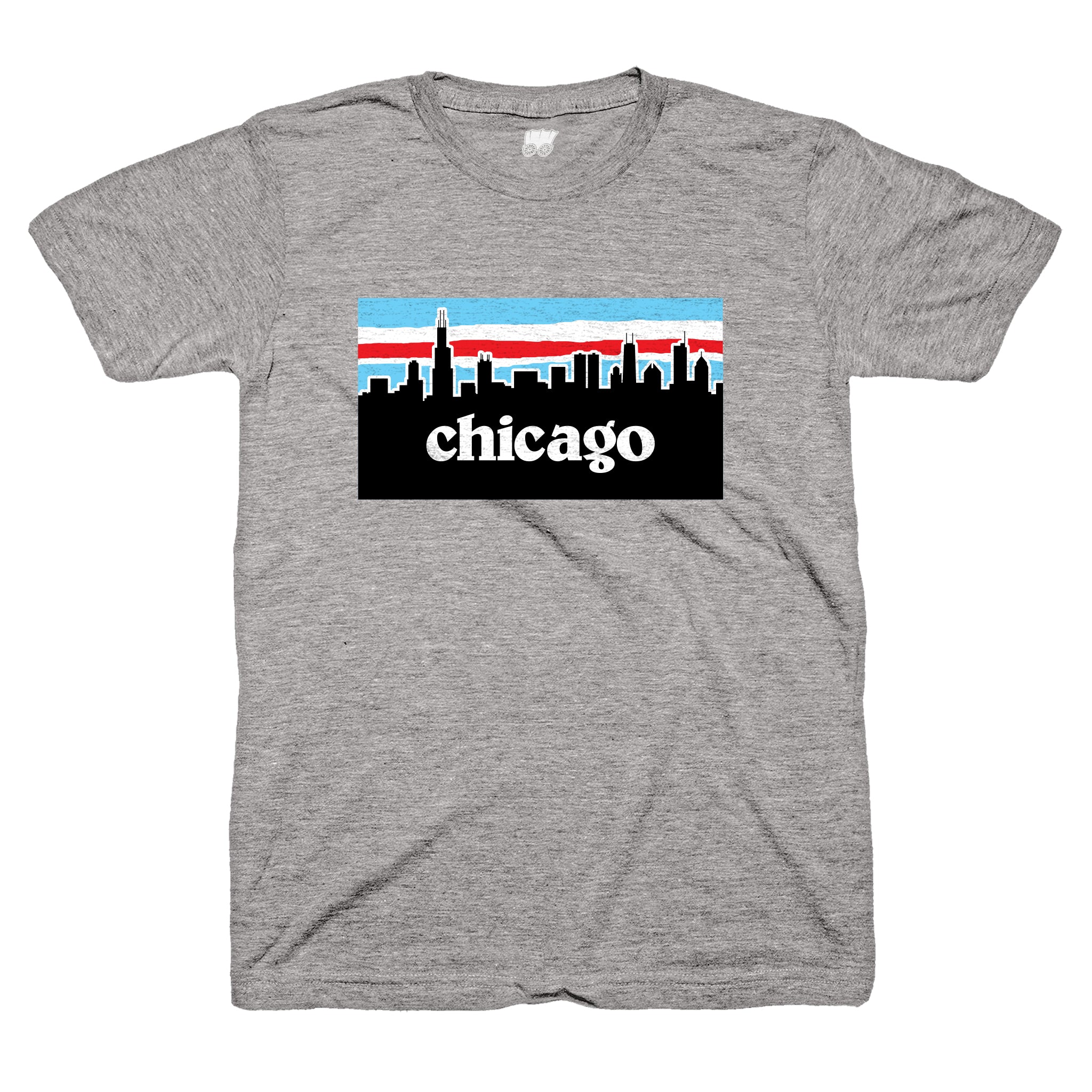 Chicago Flag Cubs Skyline t shirt-BN – Banazatee