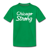 Chicago Strong green kids youth shirt | Bandwagon Champs